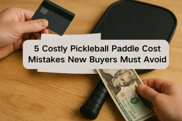 5 Costly Pickleball Paddle Cost Mistakes New Buyers Must Avoid