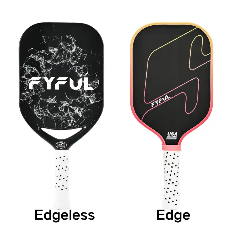 Edge vs Edgeless Pickleball Paddle