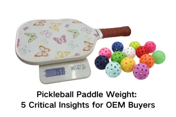 Pickleball Paddle Weight