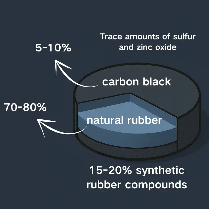 What are Hockey Pucks Made Of