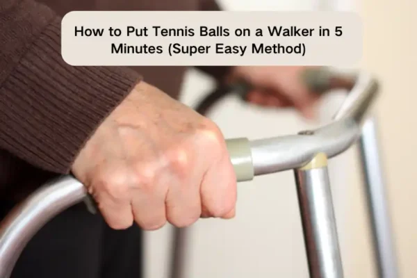 How to Put Tennis Balls on a Walker in 5 Minutes (Super Easy Method)